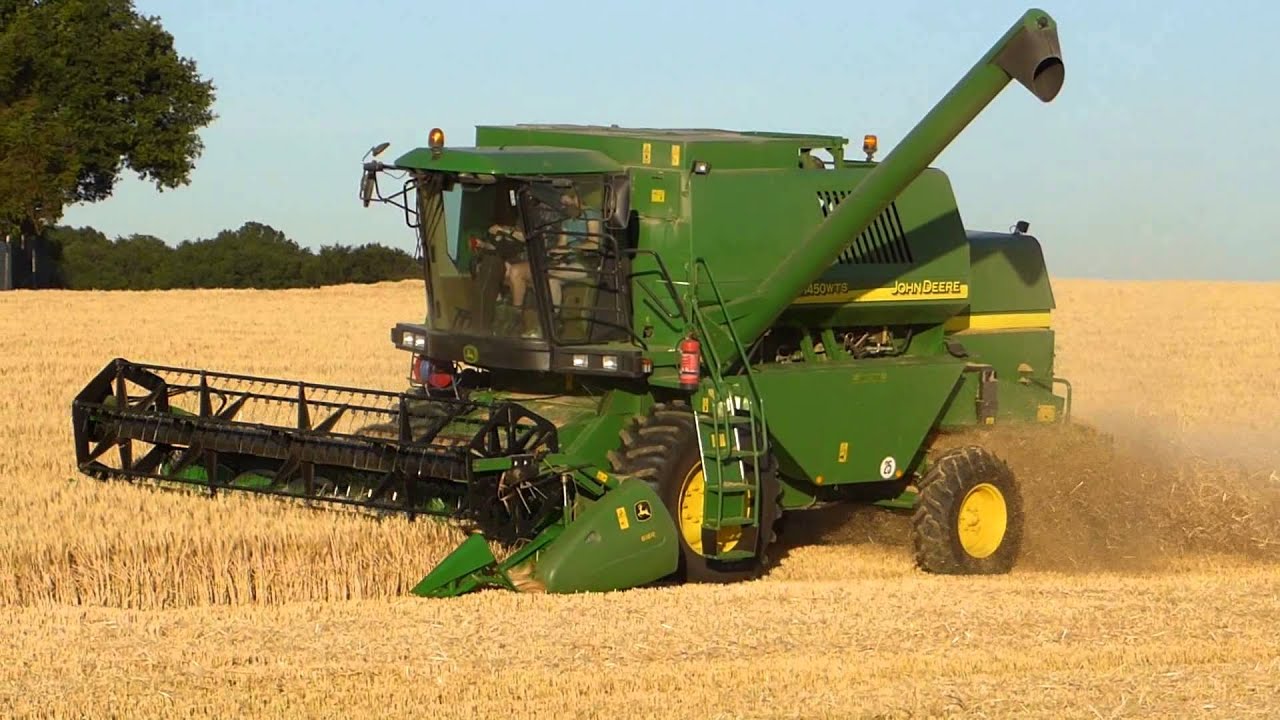 John Deere 1450WTS | Valtra | M&auml;hdreschen | Grain Harvest | Graan oogst