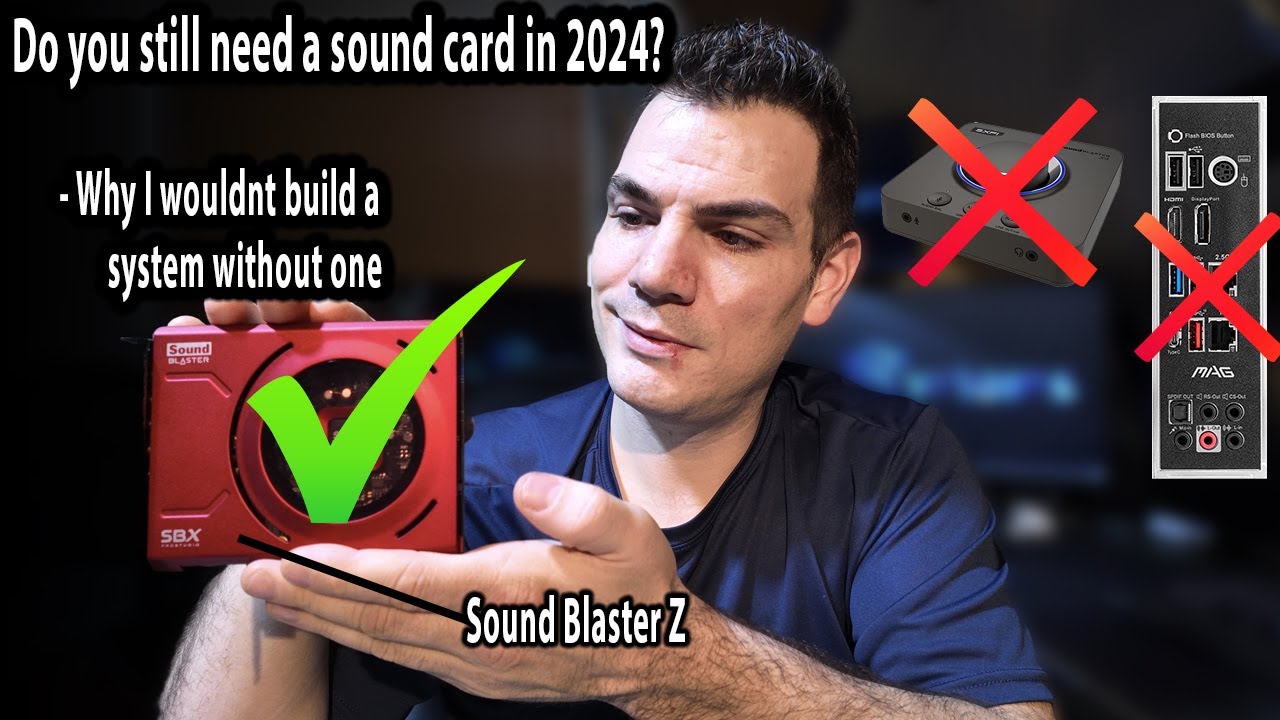 Is a sound card worth it in 2024? YES
