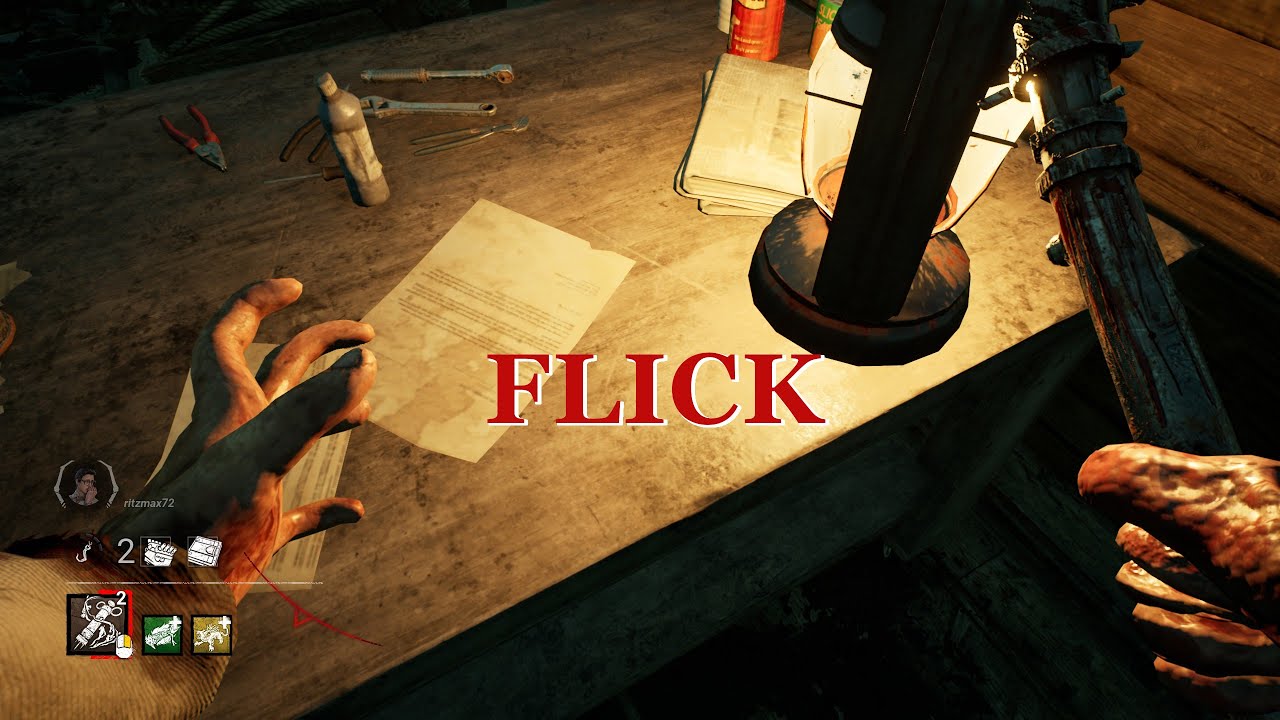 How to do flick attack with Blight on Console/Controller?