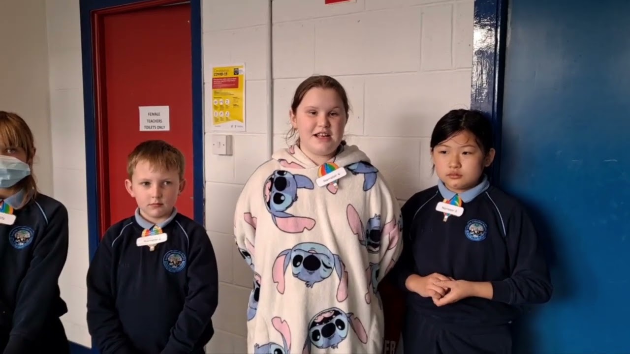 'A Bad Case of the Stripes' by Ms. Keating's 4th Class.