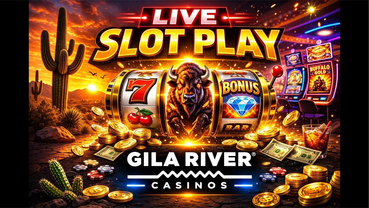 🔴LIVE. I won a GRAND jackpot in AZ. @GilaRiverResortsCasinos