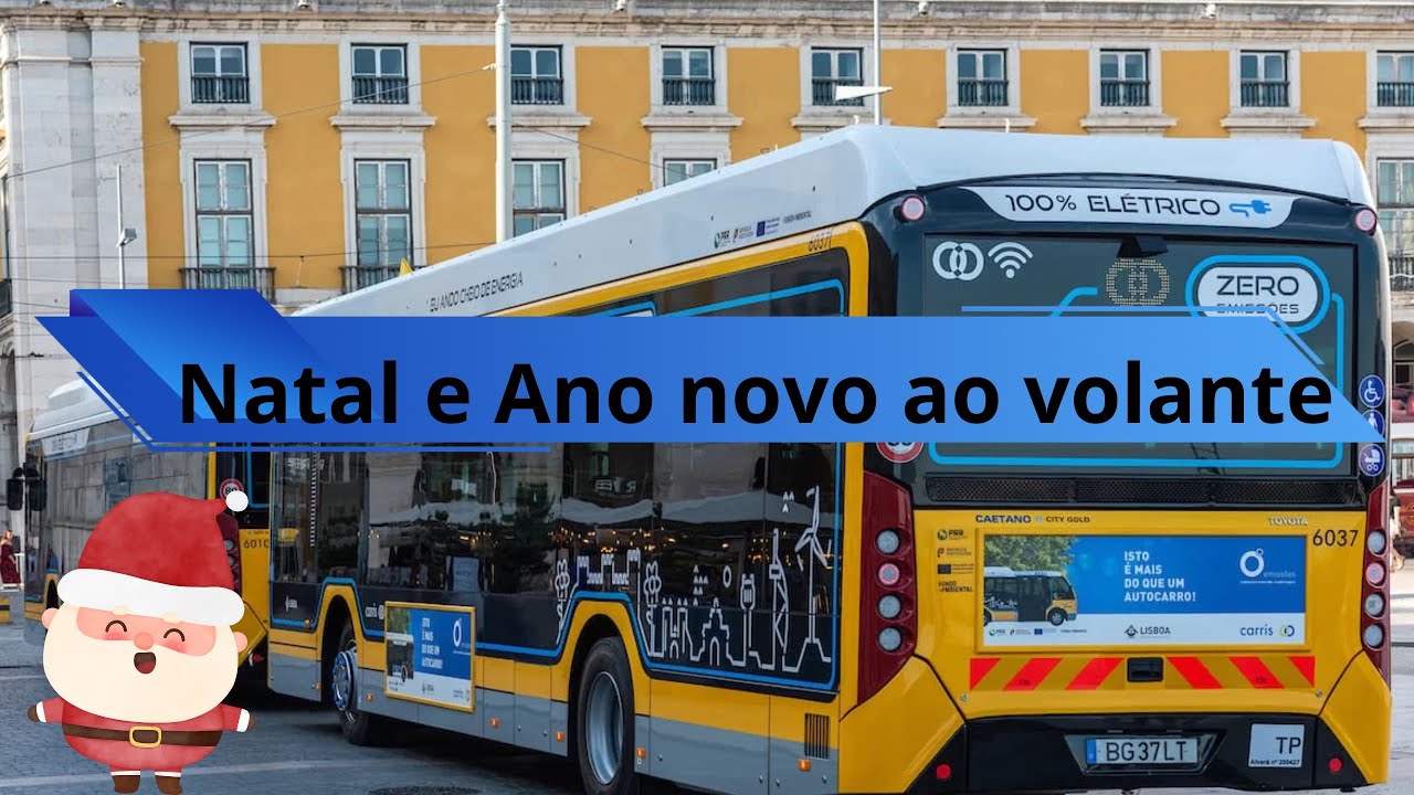 Como é Trabalhar no Natal e Ano Novo Sendo Motorista de Autocarro em Portugal
