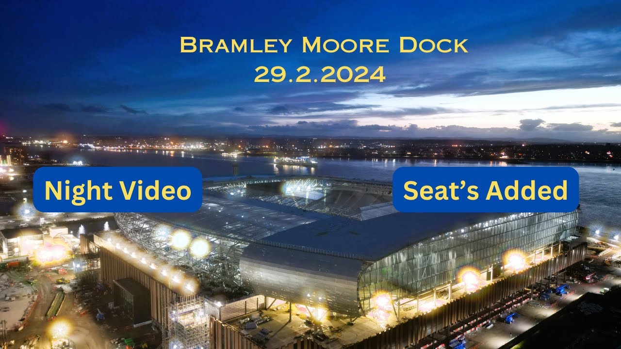 Barrel-Clad Roof Takes Shape At Everton Stadium!