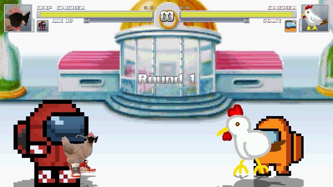 AN Mugen #544: Drip Chicken & Among Drip VS Chicken & Crewmate