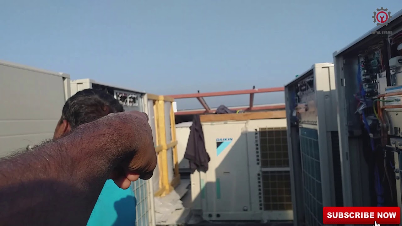 HOW TO CONNECT COMMUNICATION WIRING IN DAIKIN VRV