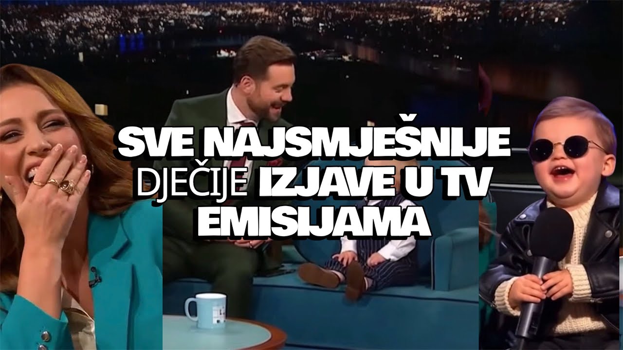 SVE NAJSMJEŠNIJE DJEČIJE IZJAVE U TV EMISIJAMA / 11 MINUTA SMIJEHA DO SUZA 