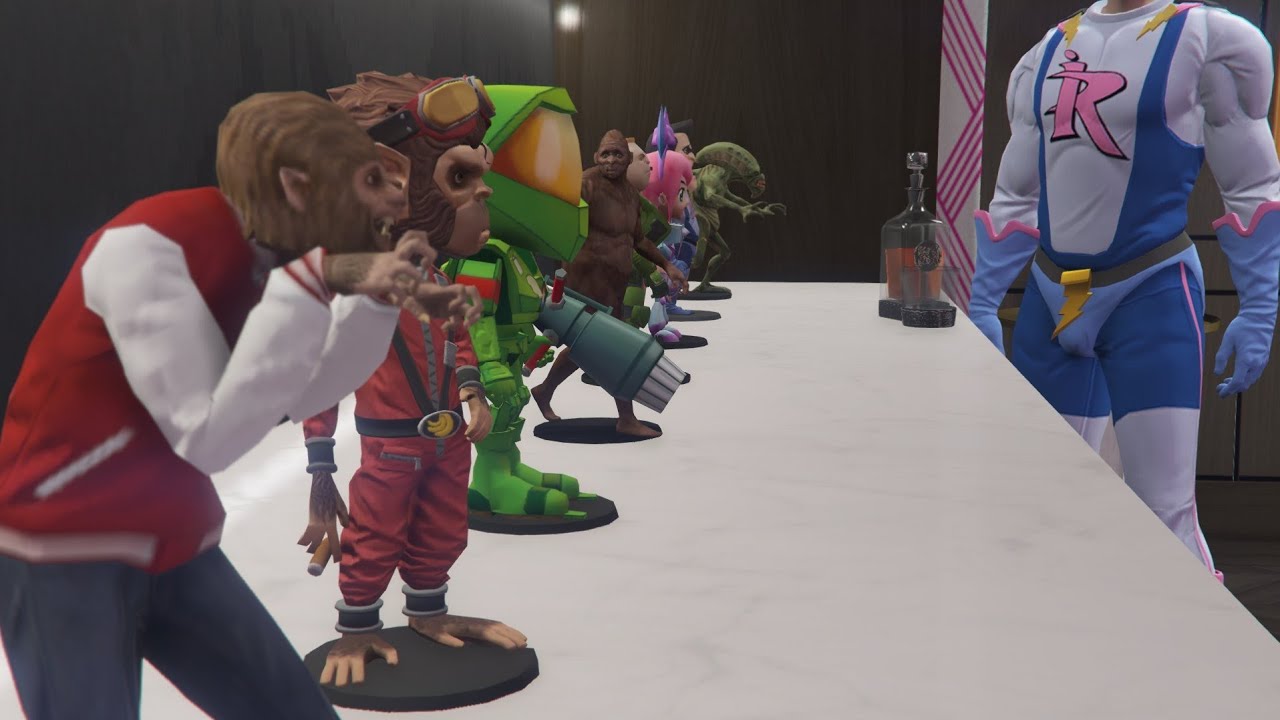 Grand Theft Auto Online - Collectible - All Action Figures Locations