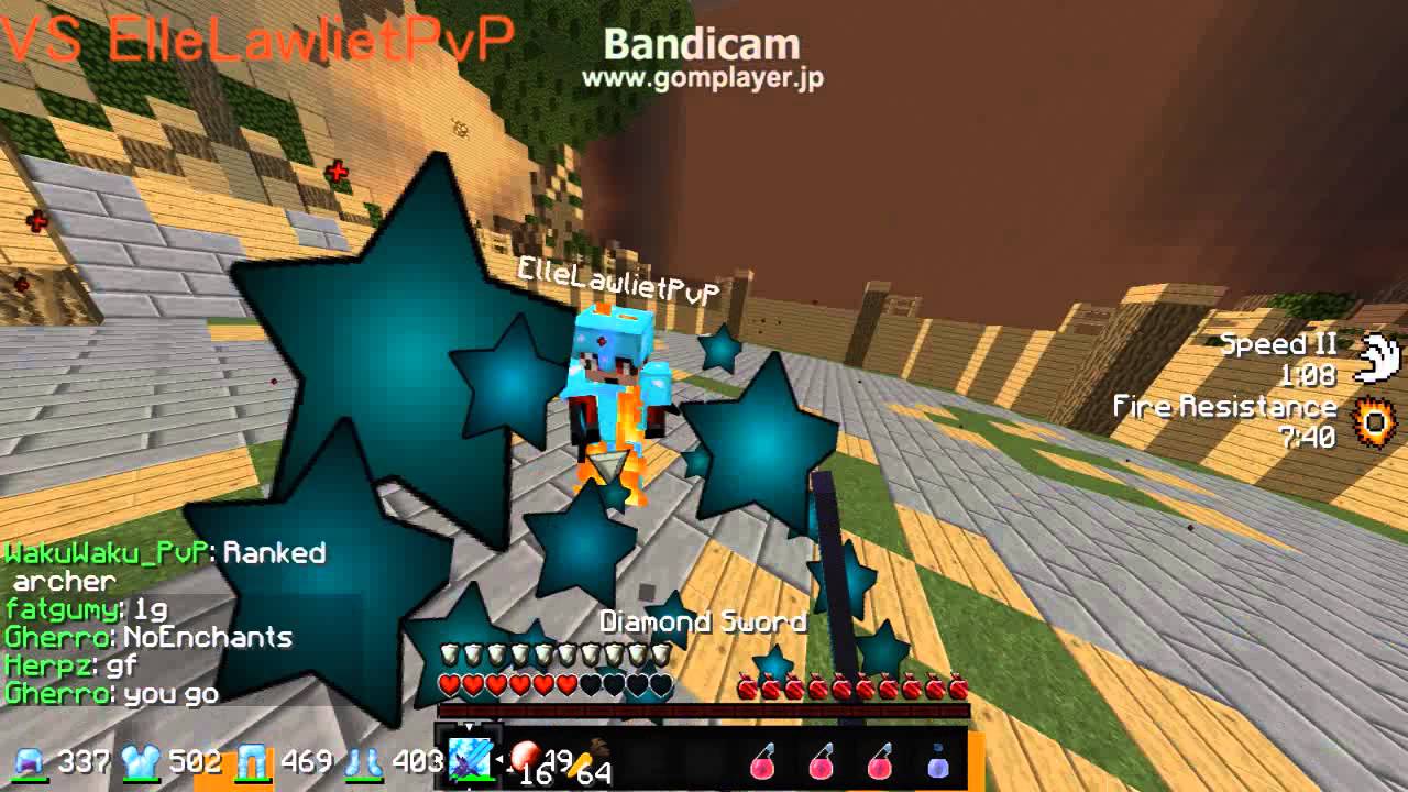 【Minecraft】kohi fight movie