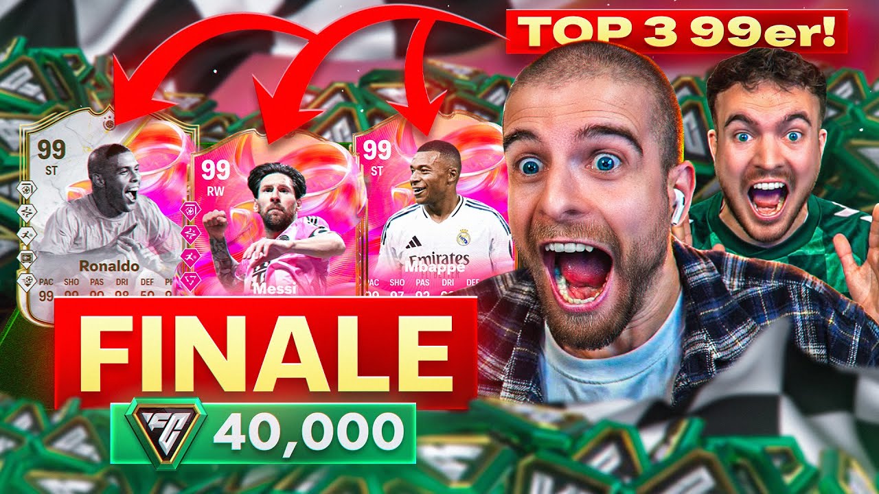 TOP 3 99er im FINALE !!! 😱💥 WER erreicht MEHR auf einem NEUEN ACCOUNT in 5 WOCHEN FUTTIES 🤯