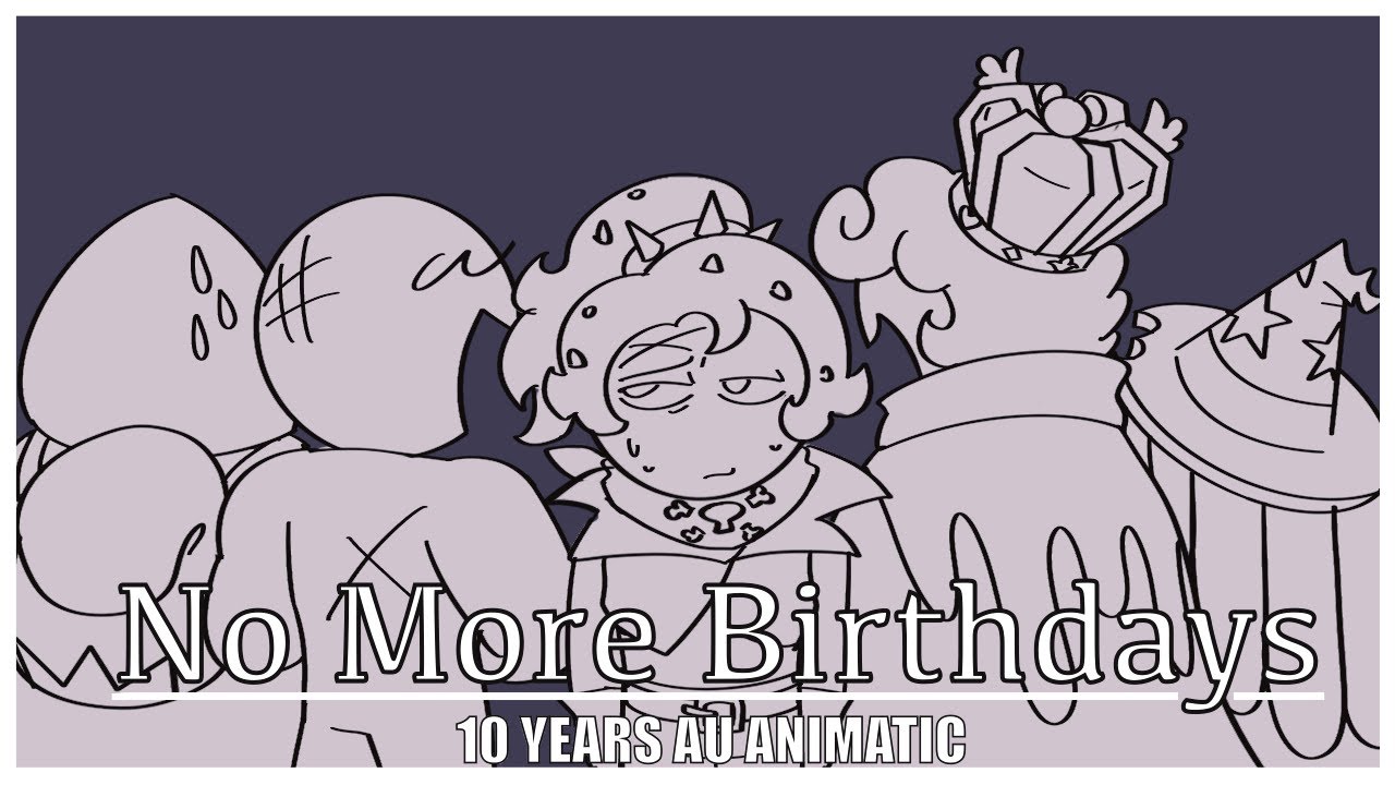 No More Birthdays [Cookie Run 10 Yrs AU] (Animatic/Animation)