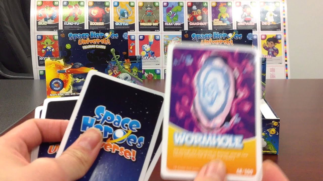 Space Heroes Universe - Trading Cards Unboxing