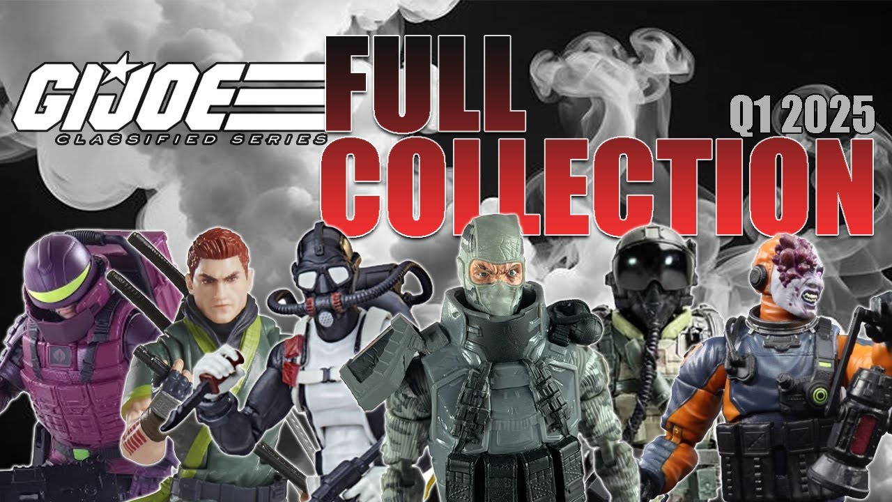 GI JOE CLASSIFIED FULL COLLECTION (Q1 2025)