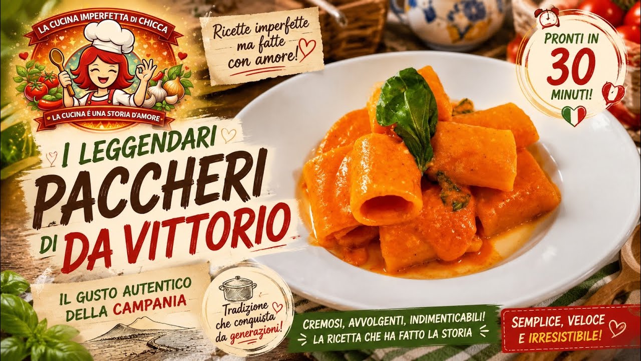Da Vittorio's legendary paccheri: here is the recipe I leggendari paccheri di Da Vittorio