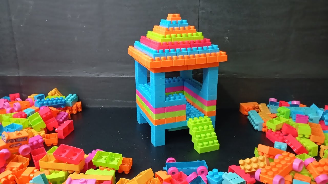 Satisfying DIY House Build | Lego Building Blocks Videos #buildingblockstoys #lego SOJIB TOYS