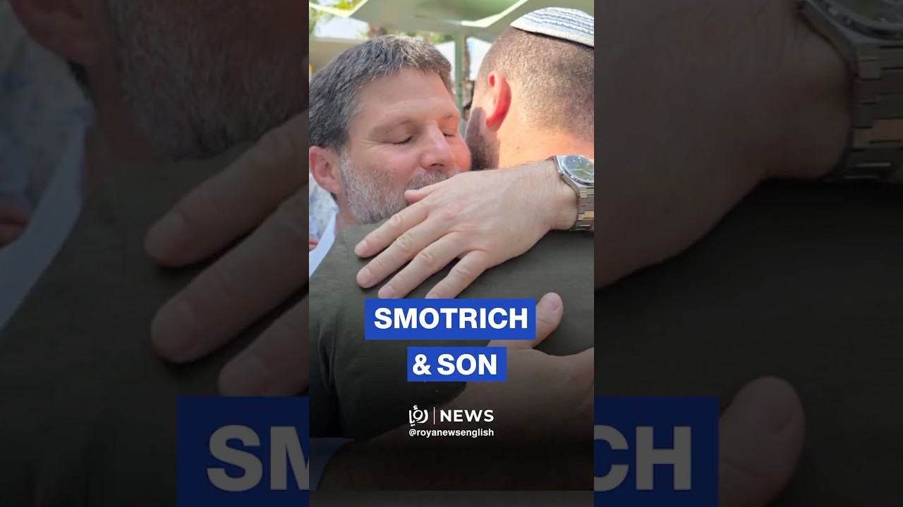 Smotrich bids farewell to son before Lebanon border injury
