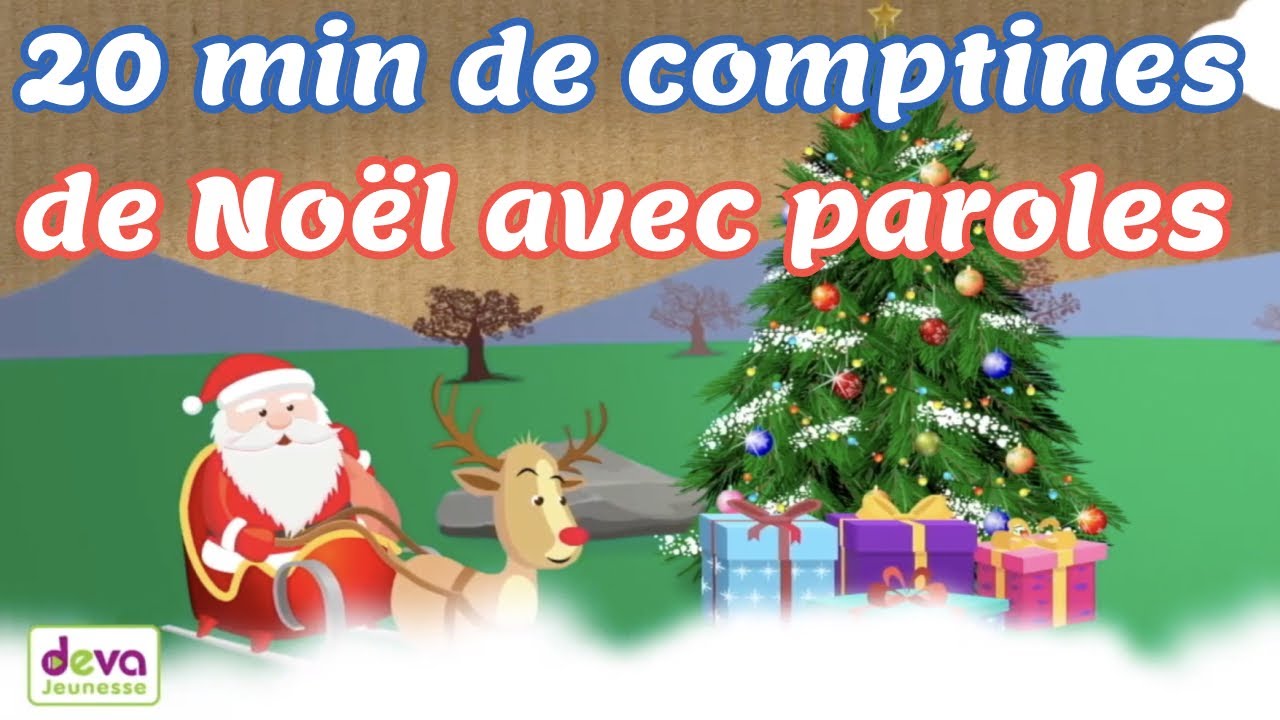 No&euml;l 2022 en chansons! 20 minutes de comptines les enfants pour les f&ecirc;tes de No&euml;l!