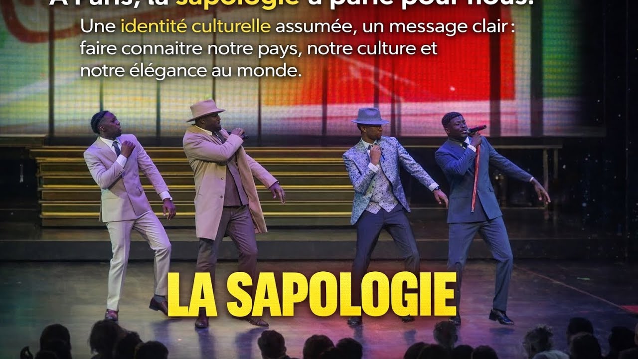 À PARIS, LASAPOLOGIE  A PARLE POUR NOUS 🇨🇬
