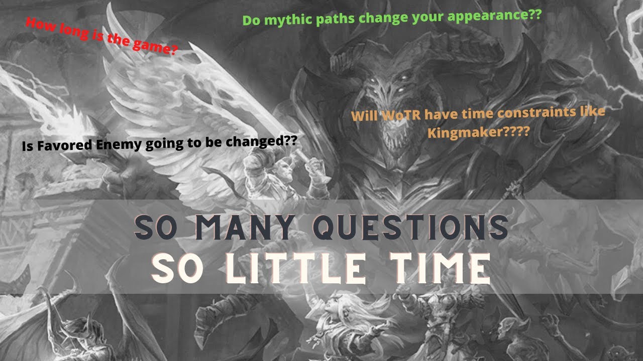 Pathfinder: Wrath of the Righteous BETA - Ask Me Anything On Reddit Summarization
