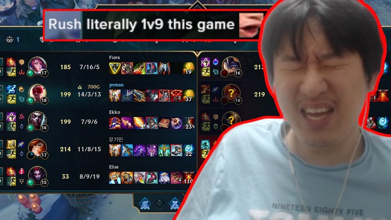 Lee sin can carry even when 4 inters on the team