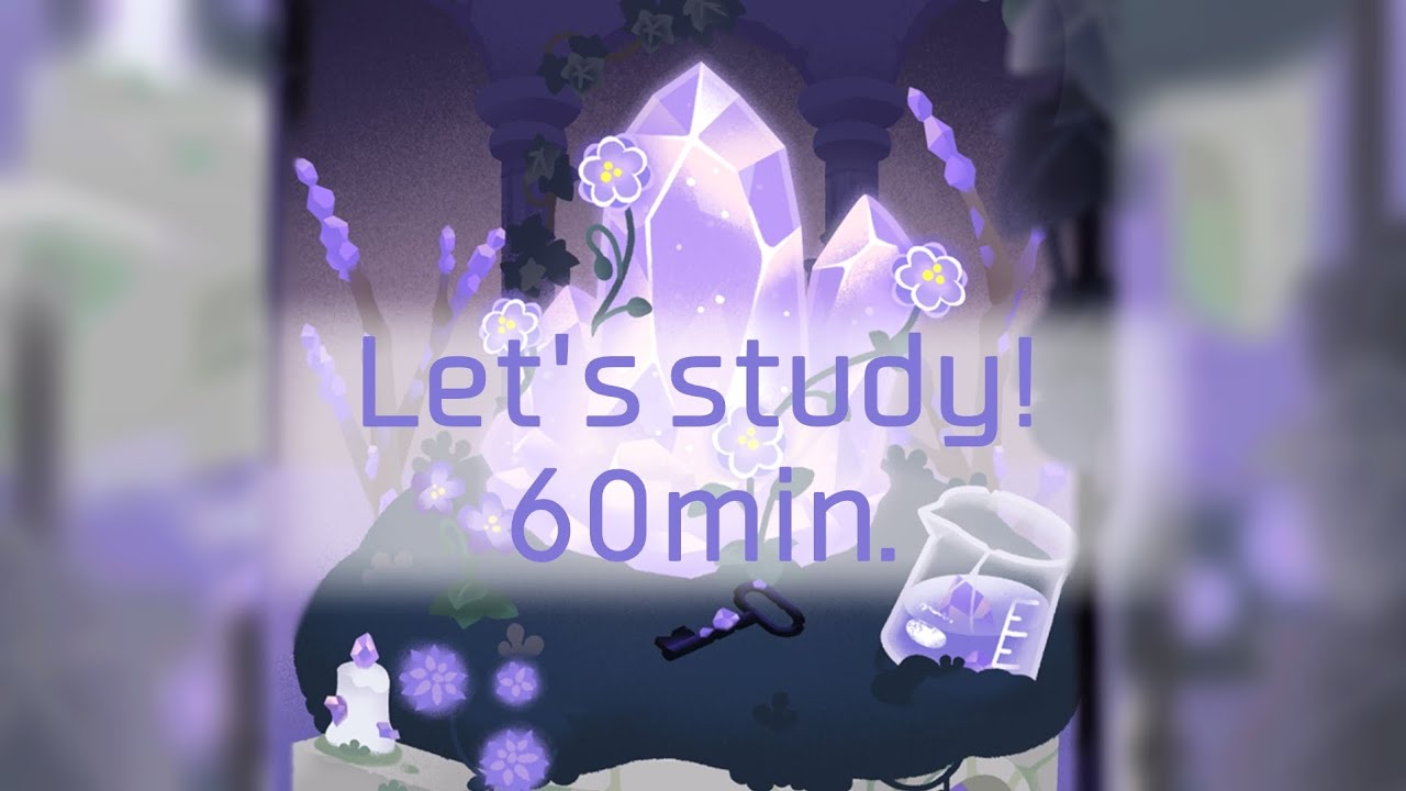 【勉強BGM / 60分耐久】♪ 忘れられた水晶のきらめき