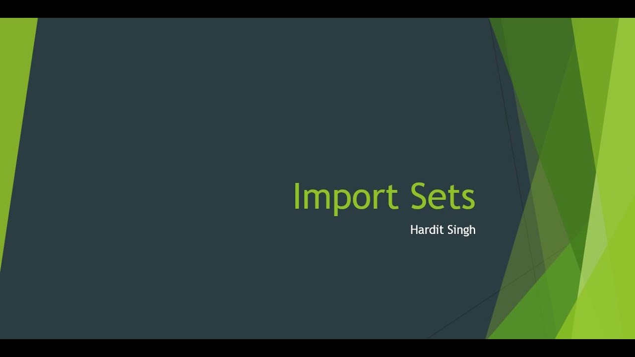 Import Sets | ServiceNow
