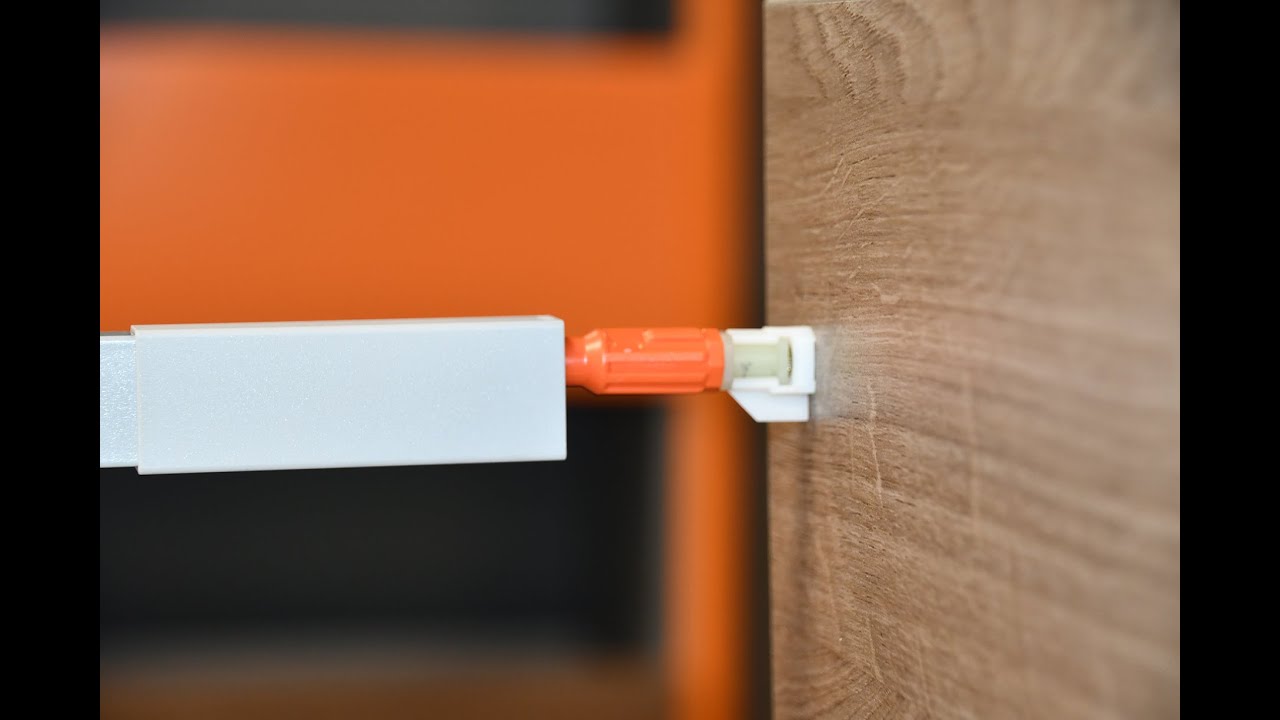 Blum TANDEMBOX Antaro square gallery rail alternative fixing guide