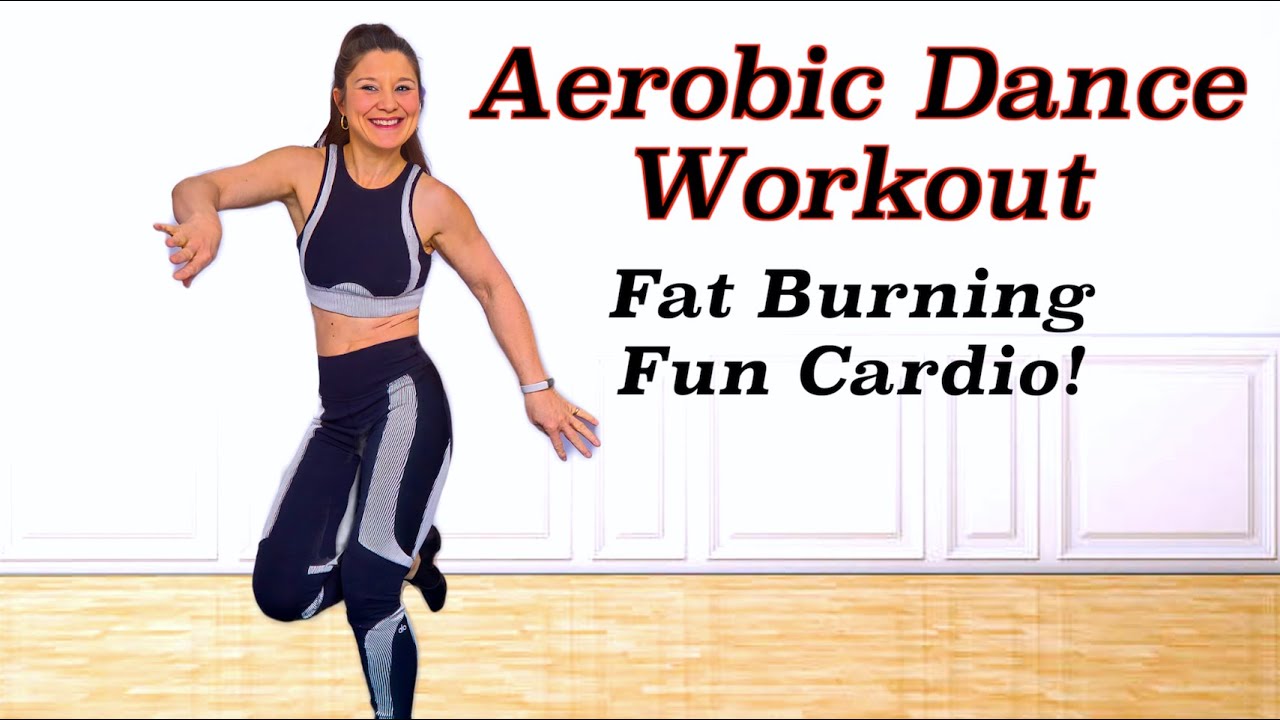 Aerobic Dance Workout for Weight Loss Salsa Latin music cardio Exercises Functional Mobility Stretch
