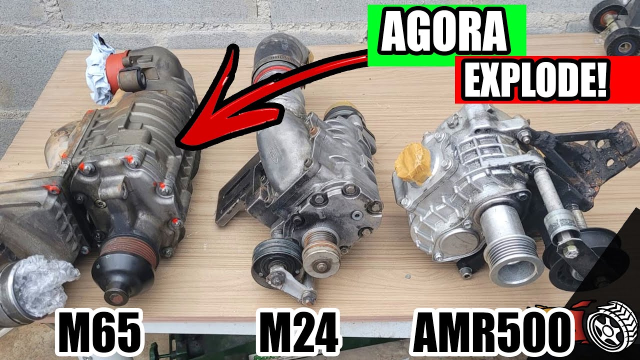 Eaton M65 - O Supercharger da Mercedes - O Novo Blower do Chevette Darwin - Milan Dark