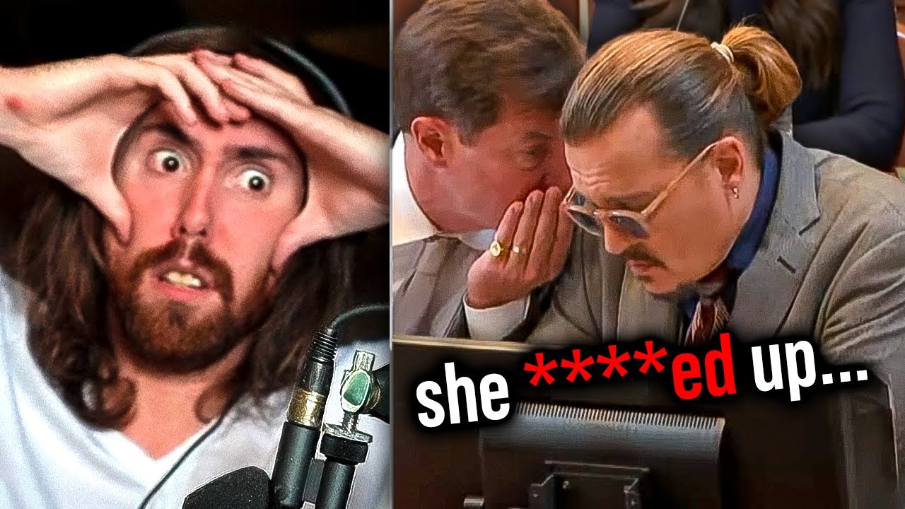 'INAPPROPRIATE' Johnny Depp Attorney SLAMS Amber Heard Lawyer | Asmongold Reacts