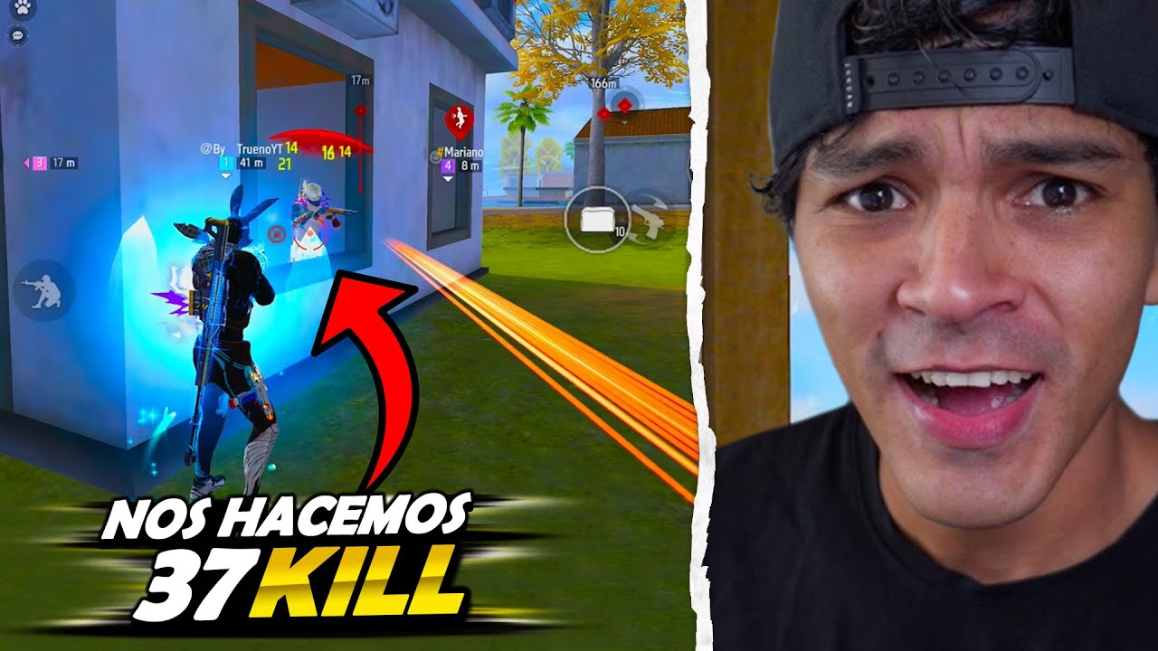 HACEMOS 37 KILL🔥 CON MI ESCUADRA en esta PARTIDA de FREEFIRE