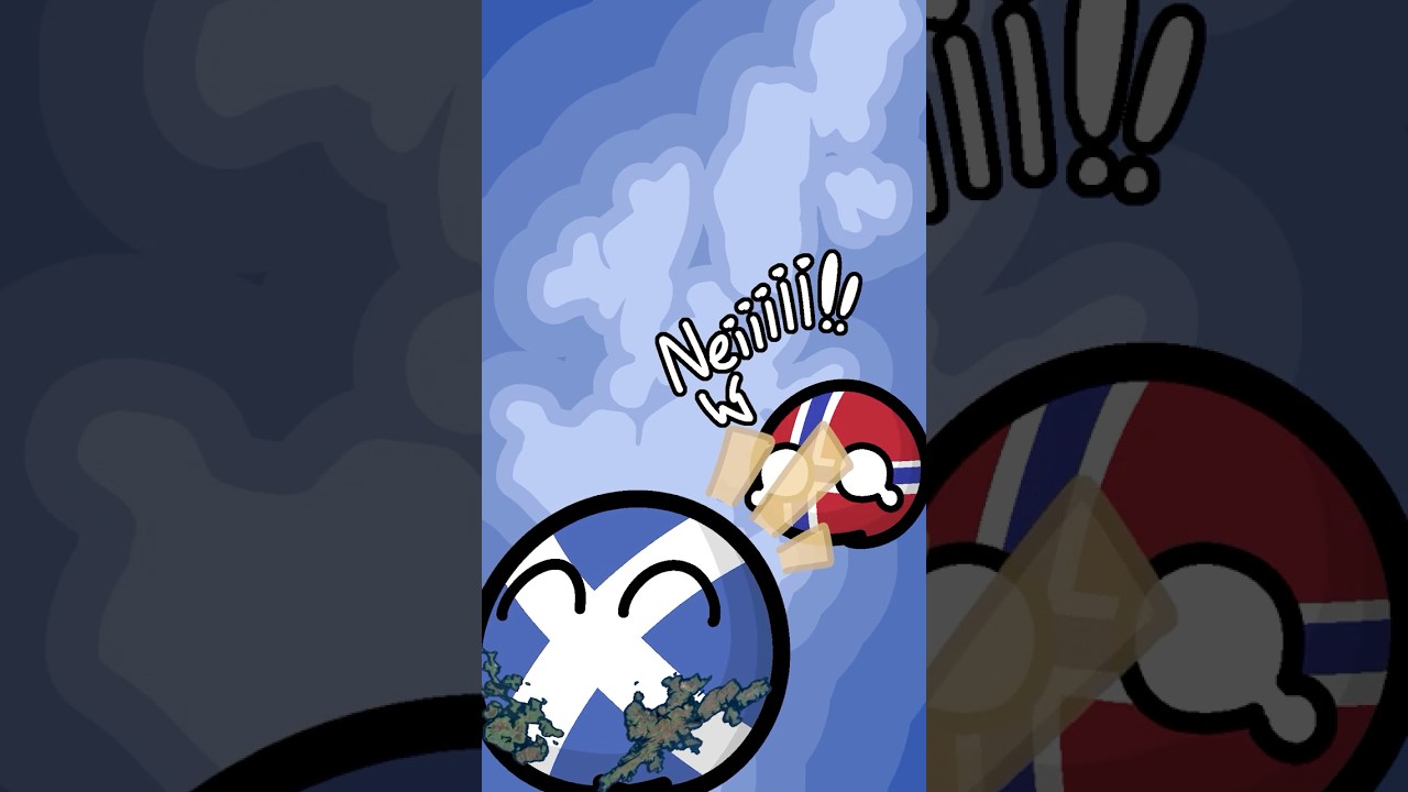 How Norway lost the Shetland Islands #shorts #history #norway #uk #scotland #countryballs