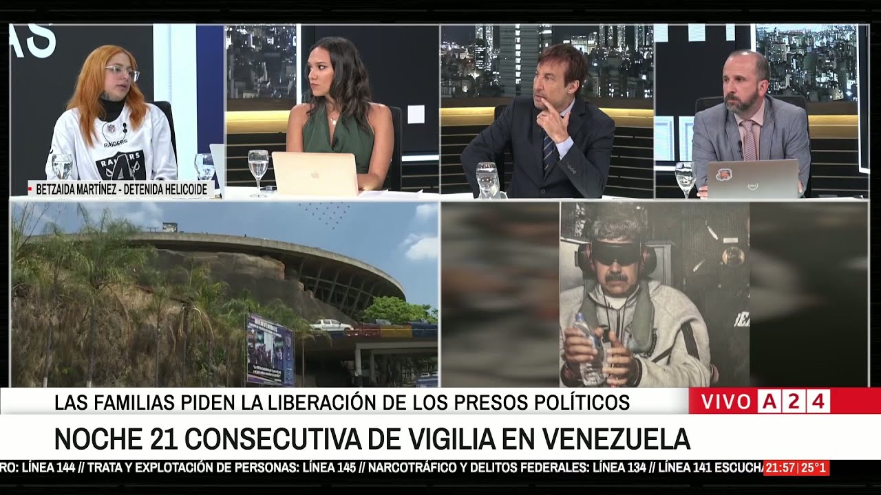 👉 VENEZUELA: LAS FAMILIAS PIDEN LA LIBERACIÓN DE LOS PRESOS POLÍTICOS