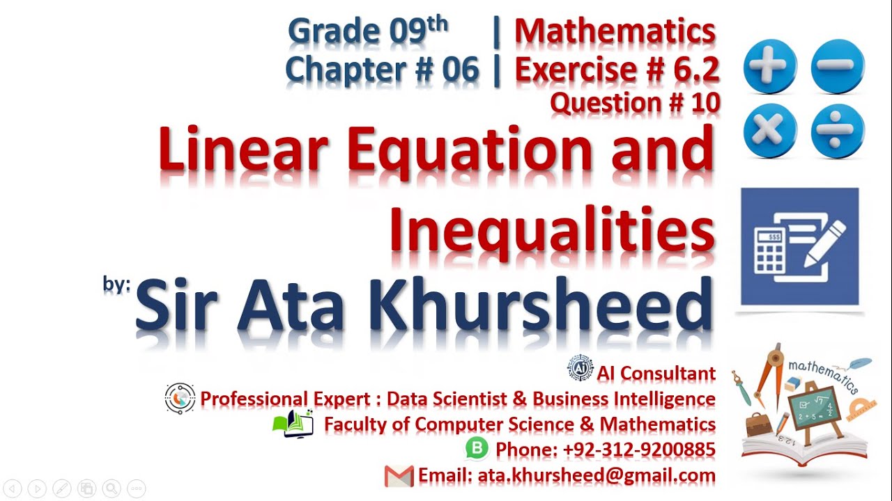 9th | Math | Ex#6.2 | Q#10 | STB