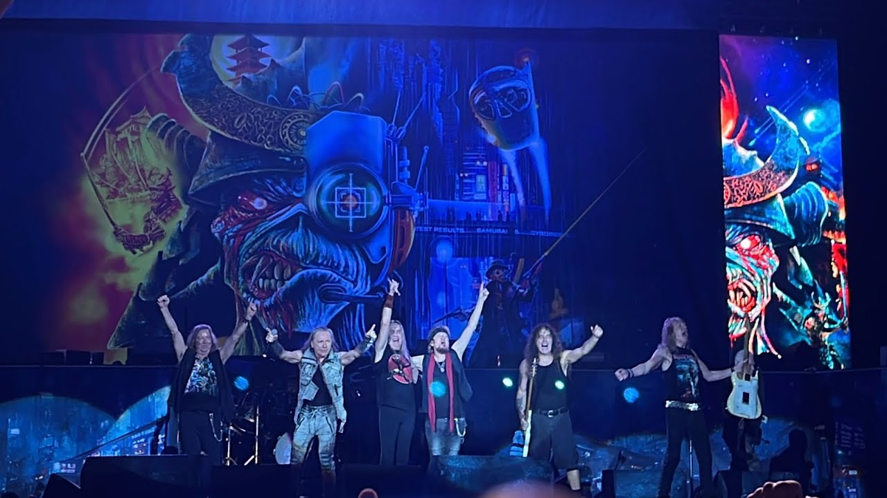 Iron Maiden - Wasted Years (Nicko McBrain's Last Show) @Sao Paulo, Brazil (07/12/2024)