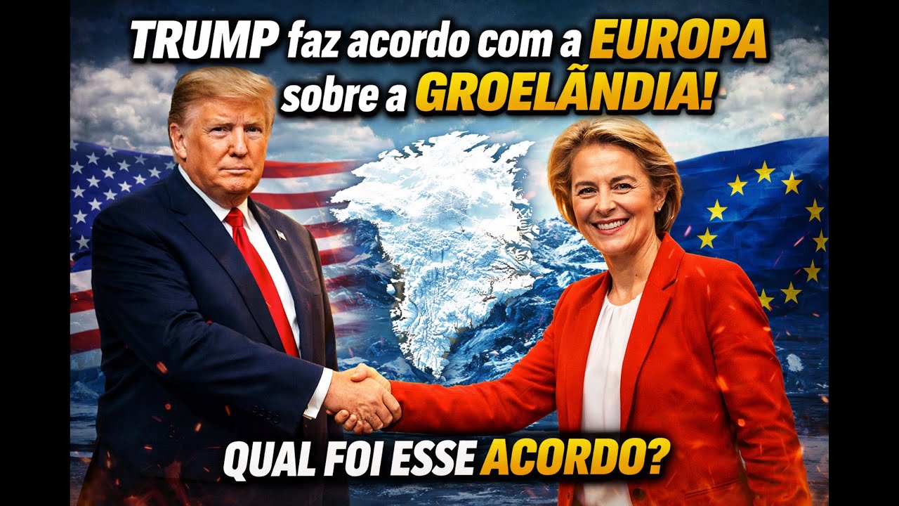 TRUMP faz acordo com a EUROPA sobre a GROELÂNDIA, qual foi esse ACORDO?