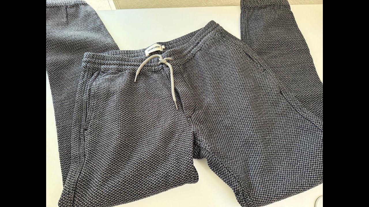 Распаковка брюк Apres Sashiko от Taylor Stitch (цвет: угольный)!