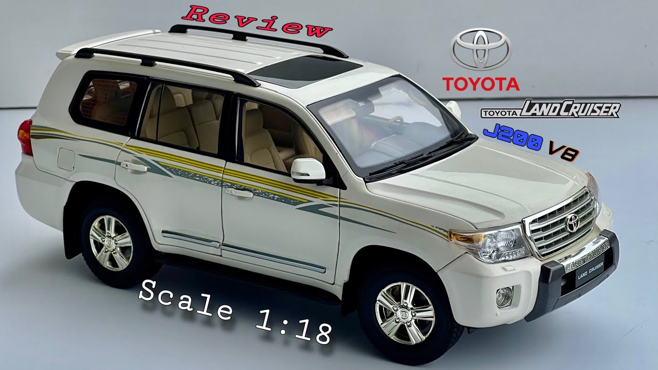 [Unboxing] Mô Hình Xe SUV FAW-Toyota Land Cruiser 200 (UZJ200) VX-R V8 2012 1:18 Dealer Paudi