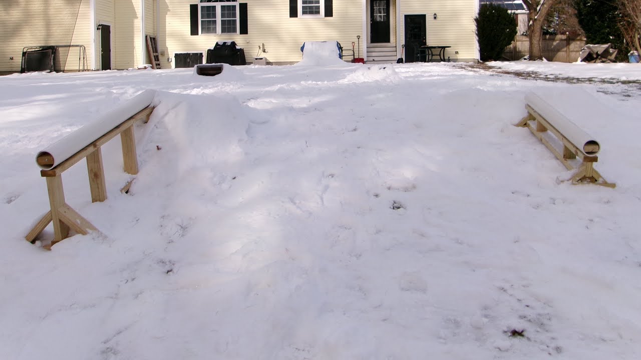 Shredding Bowl & Rails! Dec. 24th-28th Snowboarding Clips