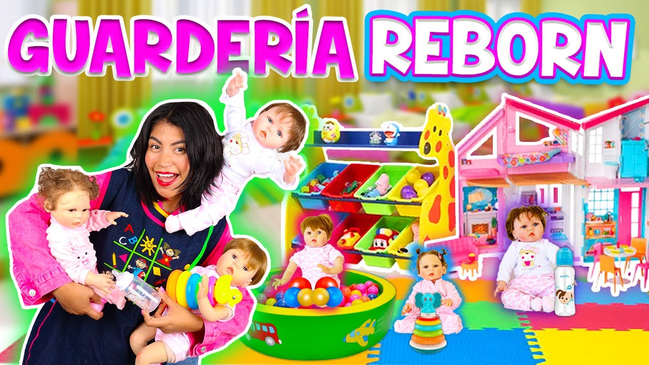 GUARDER&Iacute;A para BEB&Eacute;S REBORNS 🌈  ACTIVIDADES CON LOS NUEVOS NENES 💤 | CONNY MERLIN