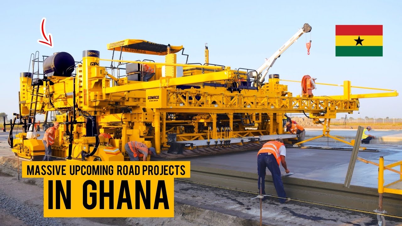 Ghana Fixing and Revamping It’s Roads With Cutting-edge Korean Technology!