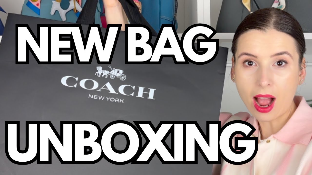 COACH UNBOXING! 🚨 HOTTEST NEW BAG! 🔥 Better than LV! 🚨 Coach Swing Zip Tote