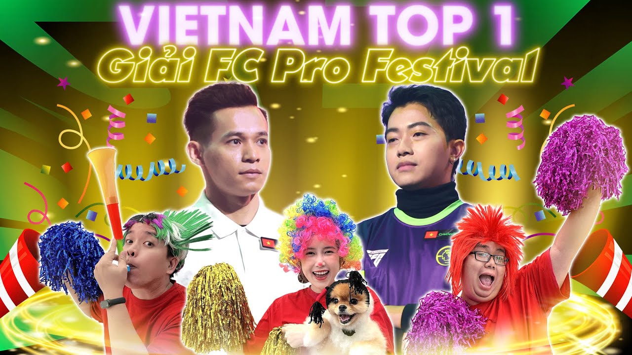 CrisDevilGamer và anh Độ Mixi tỏa sáng tại FC Pro Festival