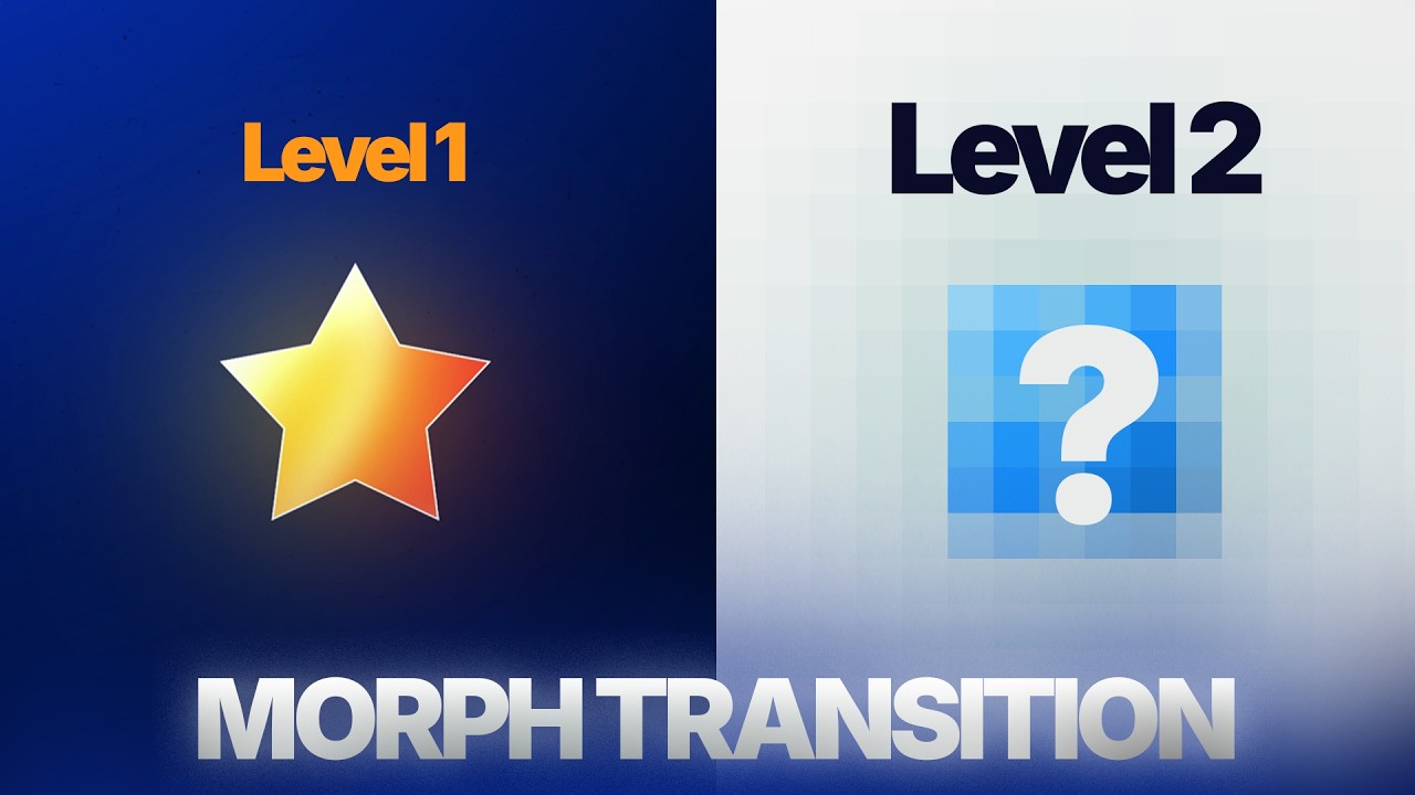 Morph Transition After Effects Tamil | Shape Layer Secrets! (Level 1 & 2  Tutorial)