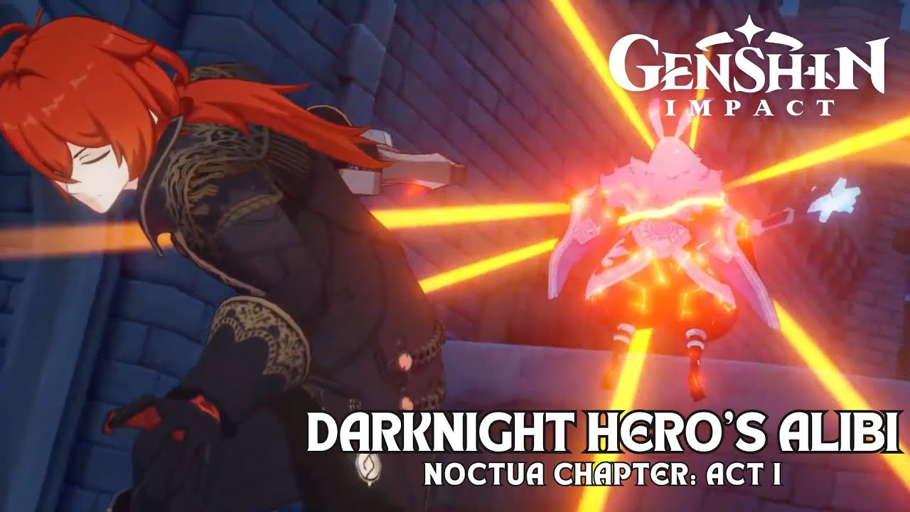 Noctua Chapter: Act 1 - Darknight Hero's Alibi (Mondstadt) | Genshin Impact Gameplay