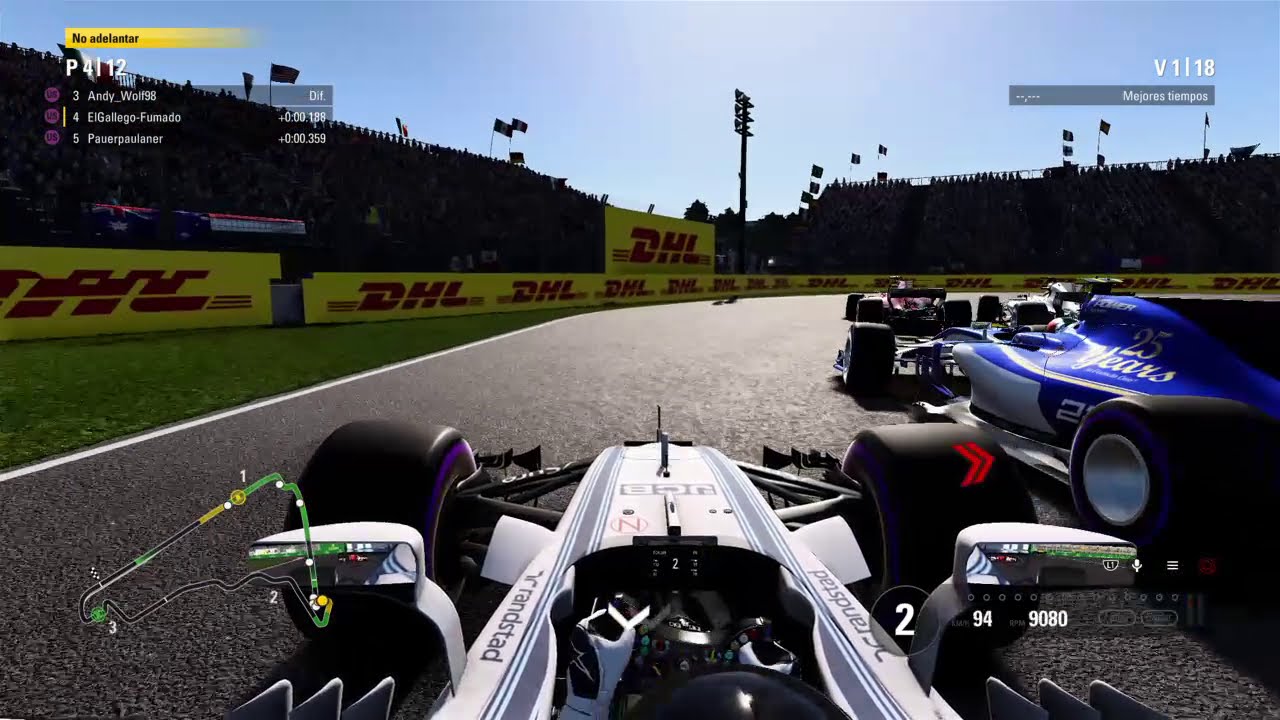 ElGallego en F1 2017 // Gran salida Onboard