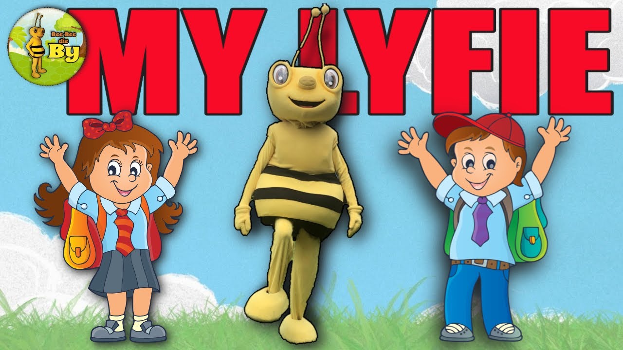 My Lyfie Liedjie vir Kinders | Bee-Bee die By | Leer Liggaamsdele