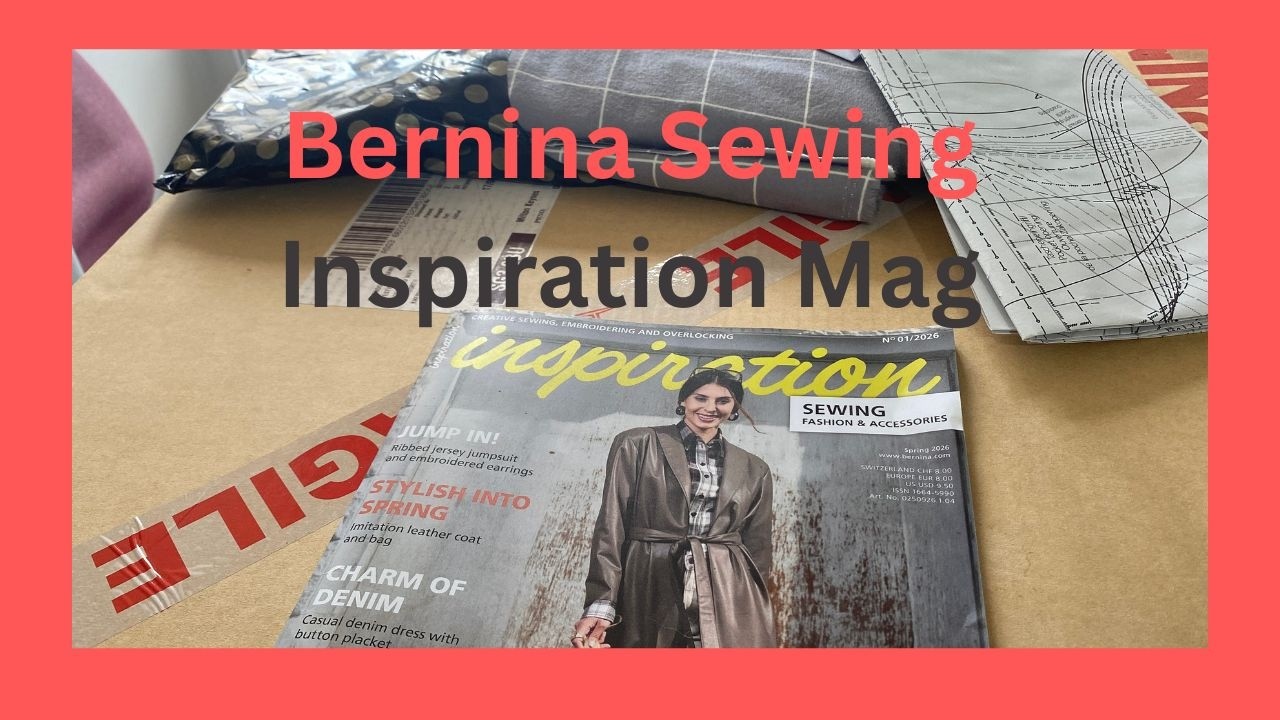 Журналы Bernina Inspiration и новости о швейной комнате.
