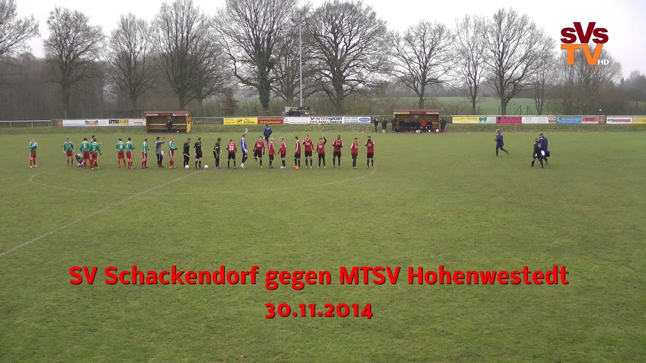 30.11.2014, SV Schackendorf  - MTSV Hohenwestedt