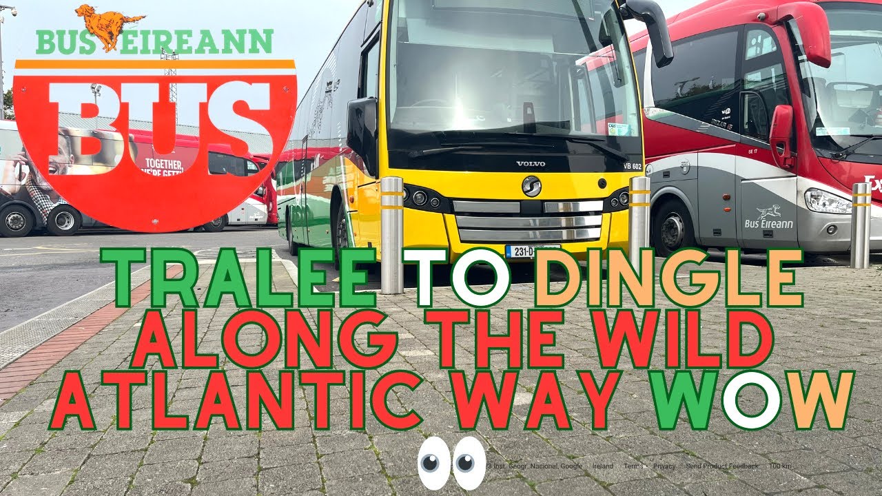 Tralee to Dingle bus Co Kerry and must see places 🇮🇪   4K