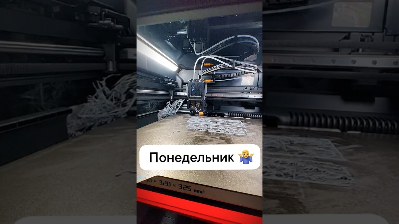 Понедельник начался так 🤷&zwj;♂️ #3dпечать #3dprinting #bushido